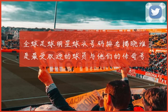 全球足球明星球衣号码排名揭晓谁是最受欢迎的球员与他们的传奇号码