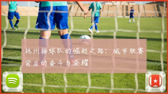杭州排球队的崛起之路：城市联赛背后的奋斗与荣耀