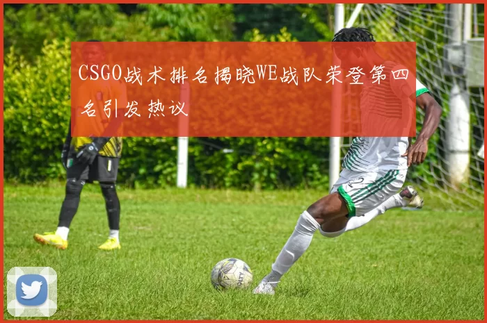 CSGO战术排名揭晓WE战队荣登第四名引发热议