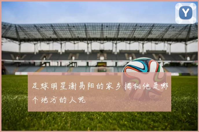 足球明星谢易阳的家乡揭秘他是哪个地方的人呢