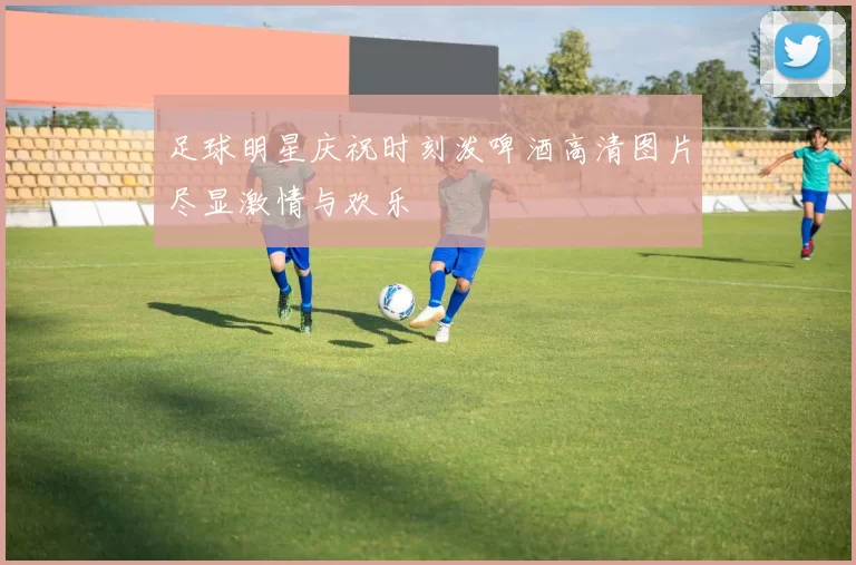足球明星庆祝时刻泼啤酒高清图片尽显激情与欢乐